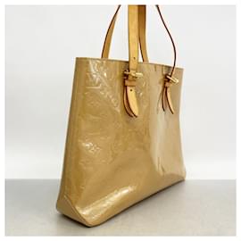 Louis Vuitton-Louis Vuitton Vernis Blended Wood Tote Bag-Hazelnut