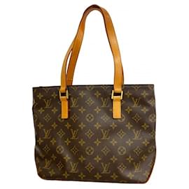 Louis Vuitton-Louis Vuitton Monogram Cabas Piano Tote Bag-Brown