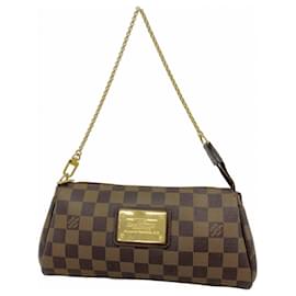 Louis Vuitton-Pochete Eva Damier Louis Vuitton N55213 Ebene-Damier ebene