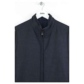 Corneliani-Blue wool jacket-Blue