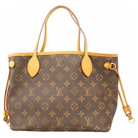 Louis Vuitton-Louis Vuitton Monogram Neverfull PM Tote Bag-Brown