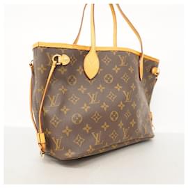 Louis Vuitton-Louis Vuitton Monogram Neverfull PM Tote Bag-Brown