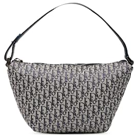 Dior-Dior Black Diorissimo Coated Canvas Handbag-Black