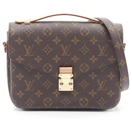 Louis Vuitton-Louis Vuitton Metis MM Pochette Handbag-Brown,Monogram