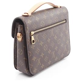 Louis Vuitton-Louis Vuitton Metis MM Pochette Handbag-Brown,Monogram