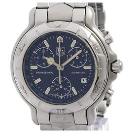 TAG HEUER 6000 Cronógrafo Aço Quartz Relógio Masculino CH1111 Outro