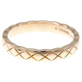 Chanel-Chanel Coco Crush Mini Band Ring in Pink Gold-Golden
