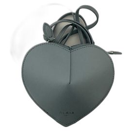 Borsa a tracolla Le Coeur di Alaïa Blu Blu chiaro