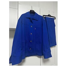 Versace-Terno de trabalho azul Versace-Azul