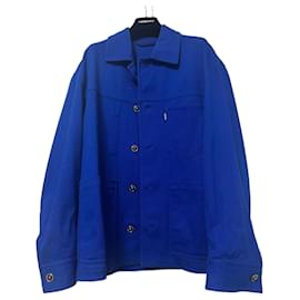 Versace-Jaqueta de trabalho azul Versace-Azul