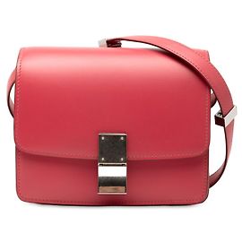 Céline Bolsa de ombro clássica Celine pequena Rosa