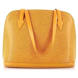 Louis Vuitton-Bolsas-Amarelo,Gold hardware,Roxo escuro