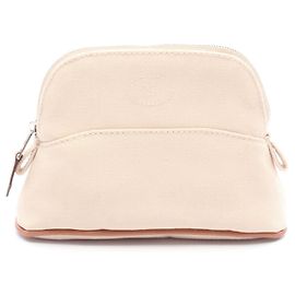 Hermès Hermes Bolide Pouch 15 Mini Bag Brown Other Cream