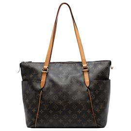 Louis Vuitton-Louis Vuitton Brown Monogram Totally MM-Brown