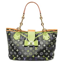 Louis Vuitton-Louis Vuitton Monogram Multicolore Annie GM Tote Bag-Black