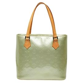 Louis Vuitton-Louis Vuitton Monogram Vernis Houston Tote Bag-Green