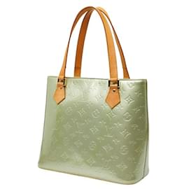 Louis Vuitton-Louis Vuitton Monogram Vernis Houston Tote Bag-Green
