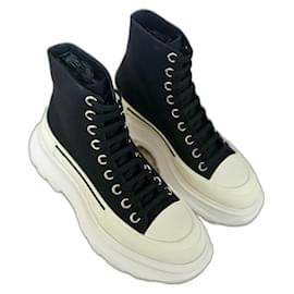 Alexander Mcqueen-Tênis Alexander McQueen-Preto