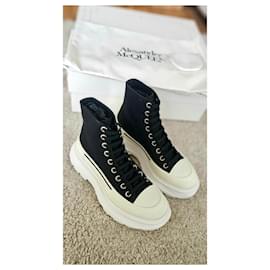 Alexander Mcqueen-Tênis Alexander McQueen-Preto