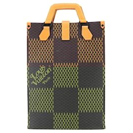 Louis Vuitton-Louis Vuitton Damier Giant Monogram 2-Way Mini Tote Shoulder Bag-Damier ebene,Monogram