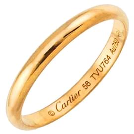 Cartier-Anel clássico em ouro amarelo 18K Cartier 1895-Outro