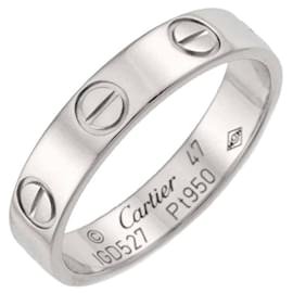 Cartier-Anel Cartier Mini Love #47 em Platina-Outro