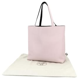Hermès-Bolsa Tote Double Sens 45 Hermès-Preto,Rosa