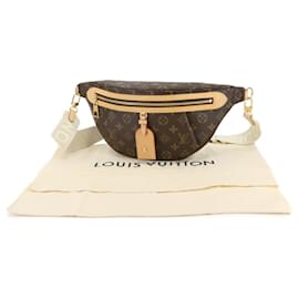 Louis Vuitton-Bolsa de corpo alta em monograma Louis Vuitton-Marrom,Monograma