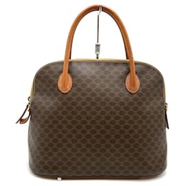 Céline-Bolsa Celine M95 em Marrom Macadam-Marrom