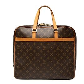 Porte Documentos Pegase Monograma Marrom Louis Vuitton Marrom