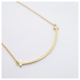 Tiffany & Co-Colar Tiffany T Smile Pequeno em Ouro Amarelo 18K-Outro