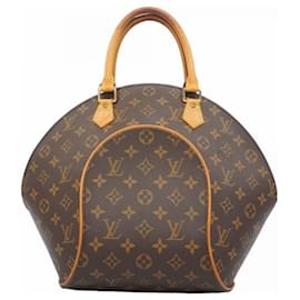 Louis Vuitton-Louis Vuitton Monogram Ellipse MM Handbag-Brown