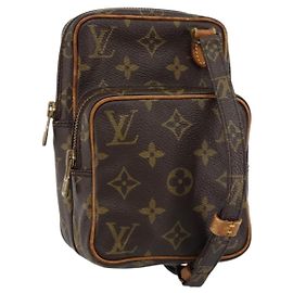 Borsa Amazone Louis Vuitton in tela Monogram Mini Marrone