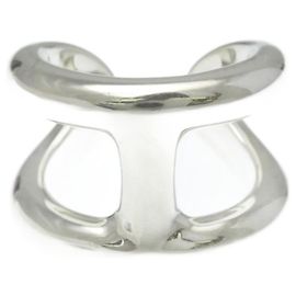 Anello Osmos GM Hermès in argento Argento