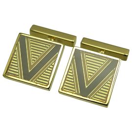 BOTTONI DA POLSO LOUIS VUITTON IN ARGENTO 925 VERMEIL D'oro