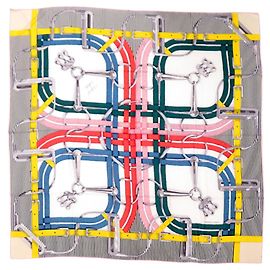 Lenço Hermès Carre Jean 140 MORS A JOUETS Outro