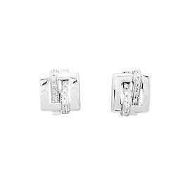 Pendientes Boucheron, "Déchaînée", oro blanco, diamantes. Otro