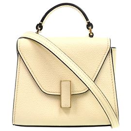 Borsa a Spalla Valextra Iside 2-Way Nero Bianco