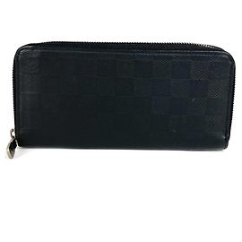 Cartera Zippy Damier Infini Louis Vuitton Negro Otro