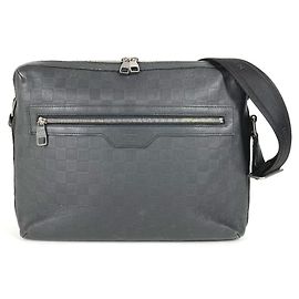 Sac Louis Vuitton Damier Infini Calypso MM Noir Autre