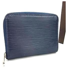 Louis Vuitton-Louis Vuitton Zippy Coin Purse-Blue