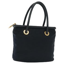 Borsa a mano in nylon Céline blu navy Blu navy