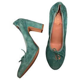 Autre Marque Heels Turquoise