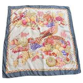 Lenço de seda Salvatore Ferragamo 86x86 Multicor