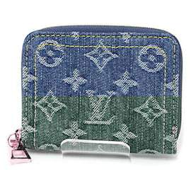 Louis Vuitton-Louis Vuitton LV Remix Zippy Coin Purse-Blue