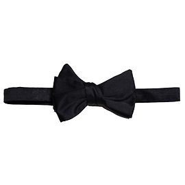 Papillon in satin nero Givenchy Nero