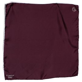 Autre Marque Kingsman de Drake’s, pañuelo burdeos Roja