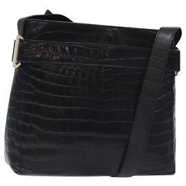 Salvatore Ferragamo Vara shoulder Bag Leather Black