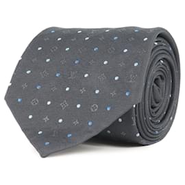 Corbata de seda Monogram Dot de Louis Vuitton Otro