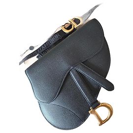 Dior Saddle Gürteltasche Schwarz